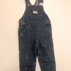 Osh Kosh heart overalls - 2 available
